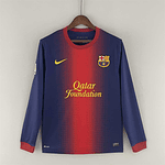 (X007) Camiseta 1º Barcelona - Versión Fan -  Manga Larga - Retro - 12/13