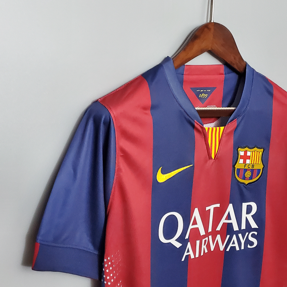 (V001) Camiseta 1º Barcelona - Versión Fan - Retro - 14/15