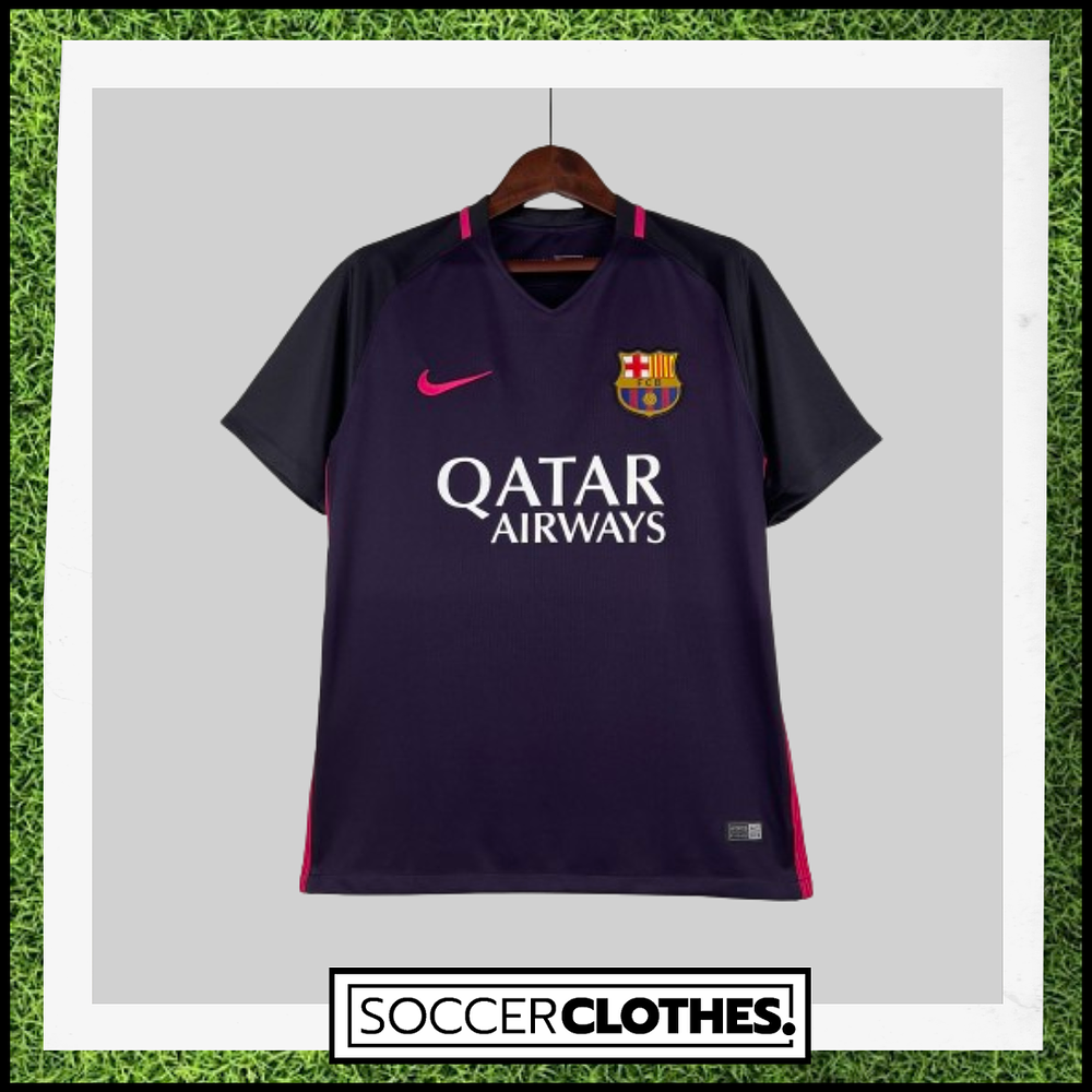 (T002) Camiseta 2º Barcelona - Versión Fan - Retro - 16/17