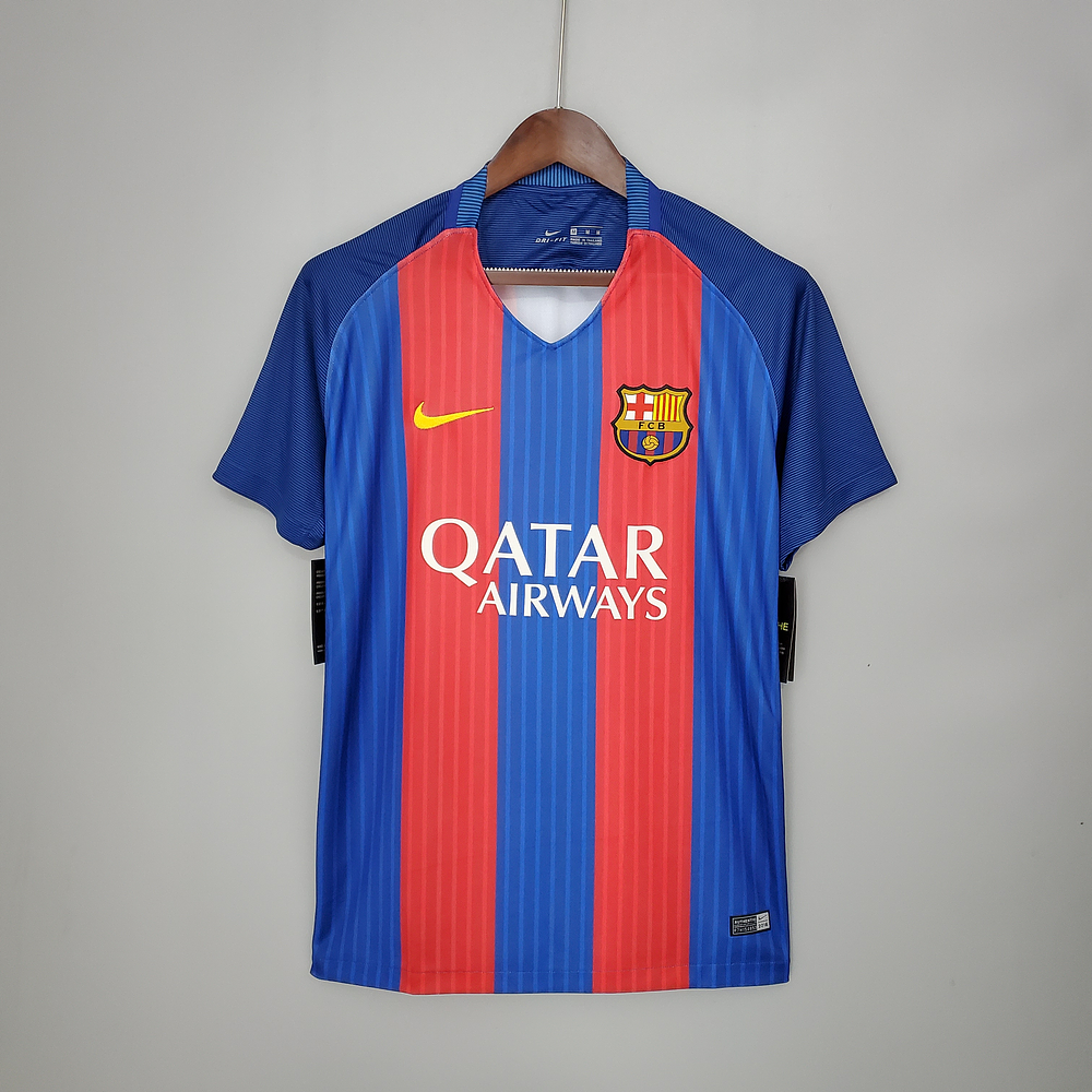 (T001) Camiseta 1º Barcelona - Versión Fan - Retro - 16/17