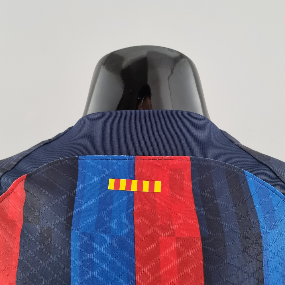 (N004) Camiseta 1º Barcelona - Versión Jugador - Retro - 22/23