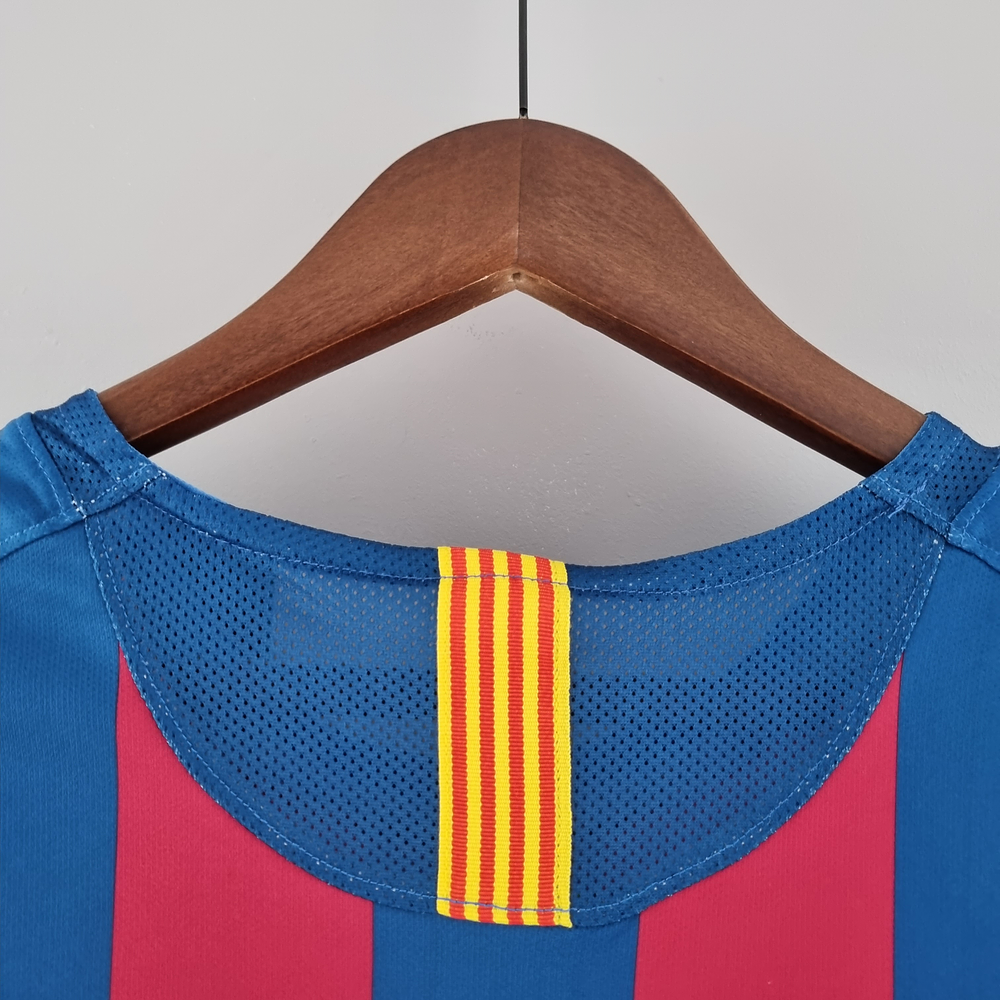 (ZE023) Camiseta 1º Barcelona - Versión Fan - Manga Larga - Retro - 05/06