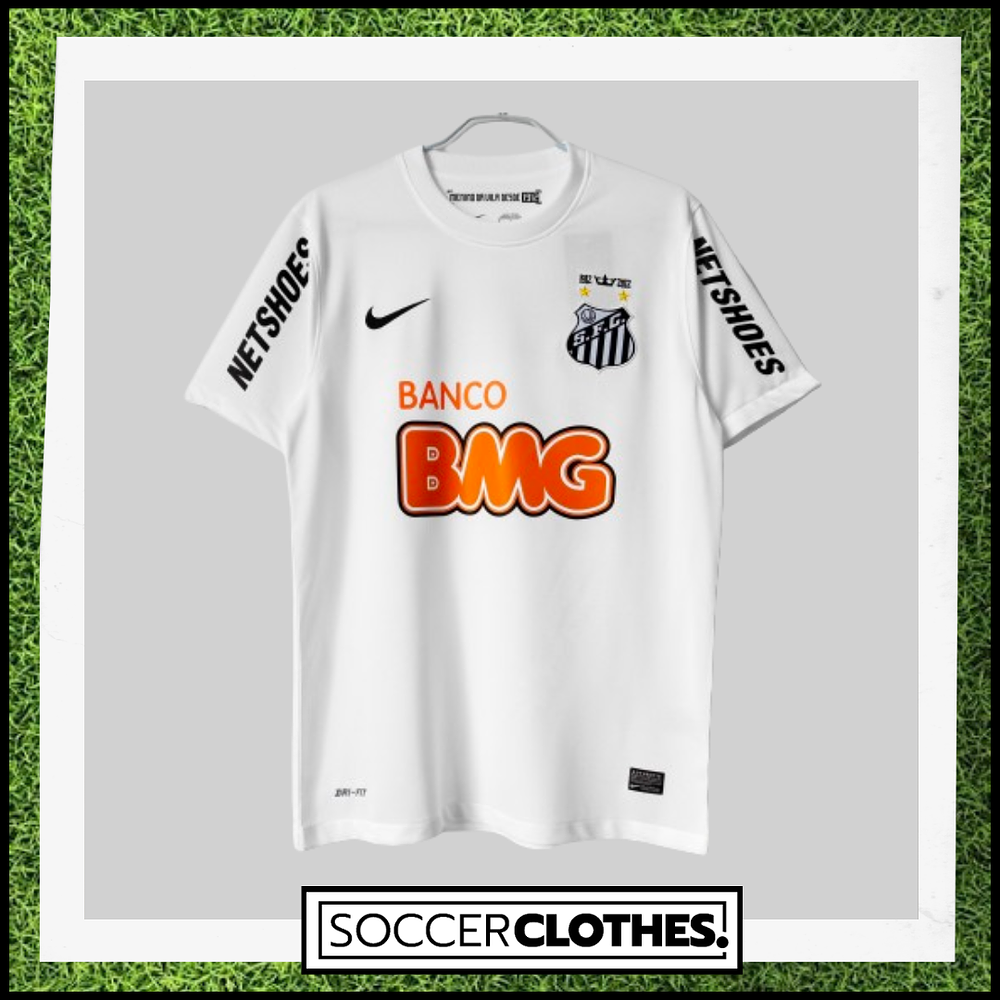 (X001) Camiseta 1º Santos - Versión Fan - Retro - 12/13