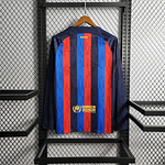 (N007) Camiseta 1º Barcelona - Versión Fan - Manga Larga - Retro - 22/23