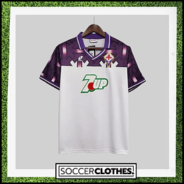 (ZR002) Camiseta 2º Fiorentina - Versión Fan - Retro - 92/93