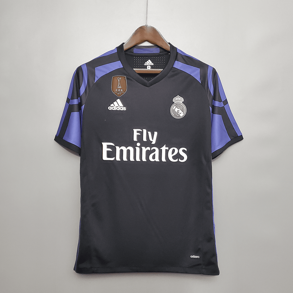 (T024) Camiseta 3º Real Madrid - Mundialito Clubes - Versión Fan - Retro - 16/17