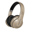 Audífonos Inalámbricos KlipX KWH-150BL Funk, On-Ear Vol-Mic Bluetooth 18hrs Gold