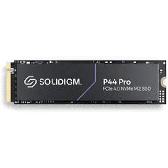 Unidad SSD Solidigm P44 Pro 512GB M.2 2280 PCIe4.0 x4 Lec 7000MB/s Esc 4700MB/s