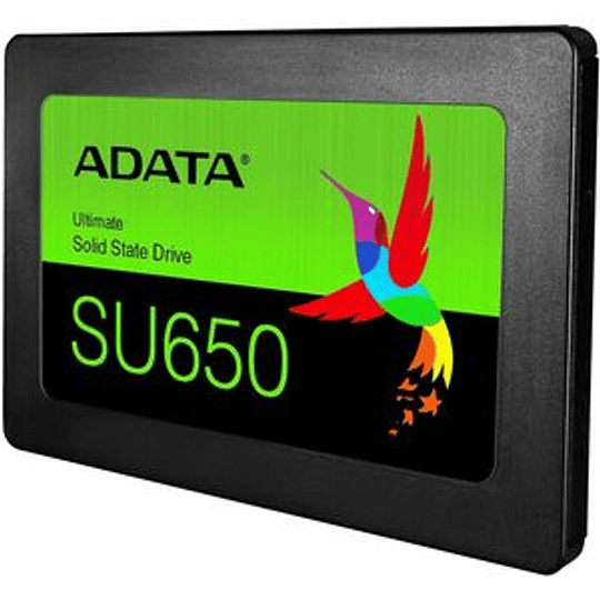 Unidad SSD 240GB ADATA Ultimate SU650 2.5" SATA III 3D NAND, Lectura 520 MB/s, Escritura 450 MB/s