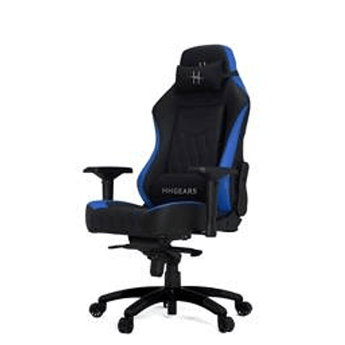 Silla Gamer Profesional HHGears XL-800 Series, Hasta 158Kg, Negro y Azul