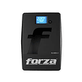 UPS Interactiva Forza SL Series 600VA/360W, 220V, 4 Salidas, 1-IEC RJ45, LCD táctil, Forza Tracker