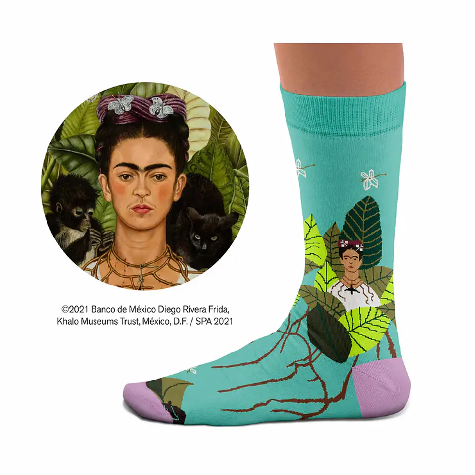 FRIDA SELF-PORTRAIT SOCKS 2