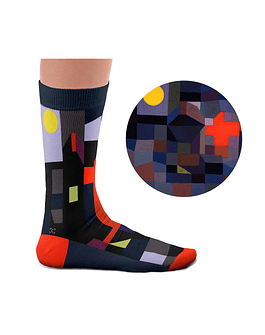 FIRE AT FULL MOON SOCKS