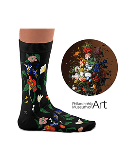 FLOWER STILL LIFE SOCKS