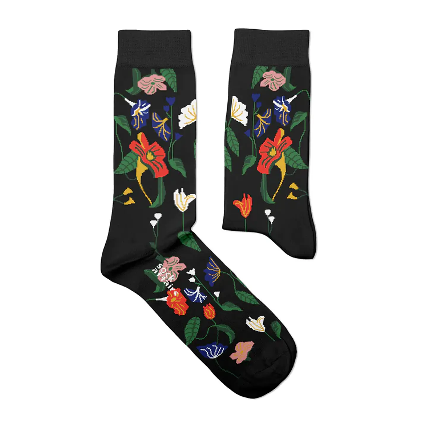 FLOWER STILL LIFE SOCKS 4