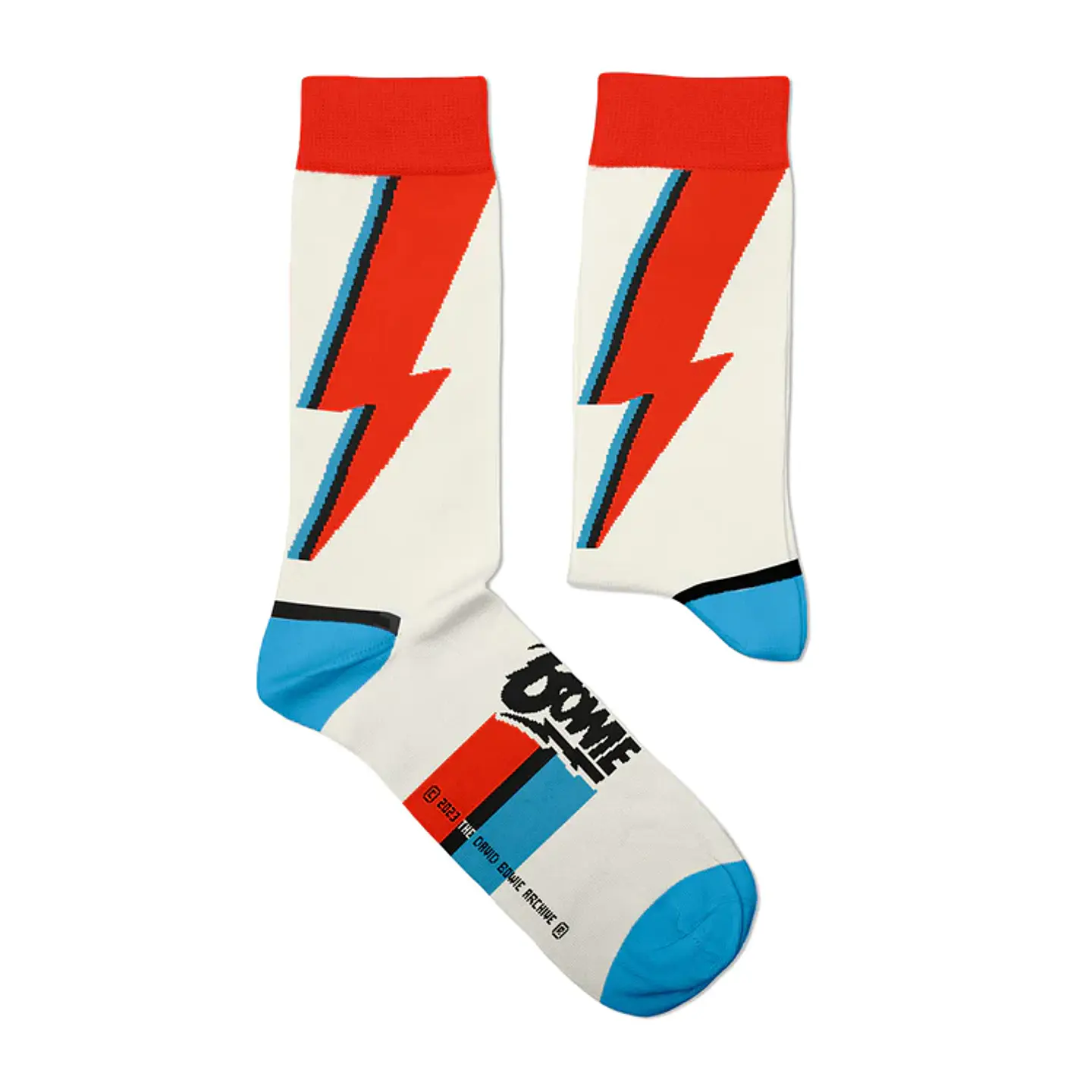 DAVID BOWIE ALADDIN SANE SOCKS 3