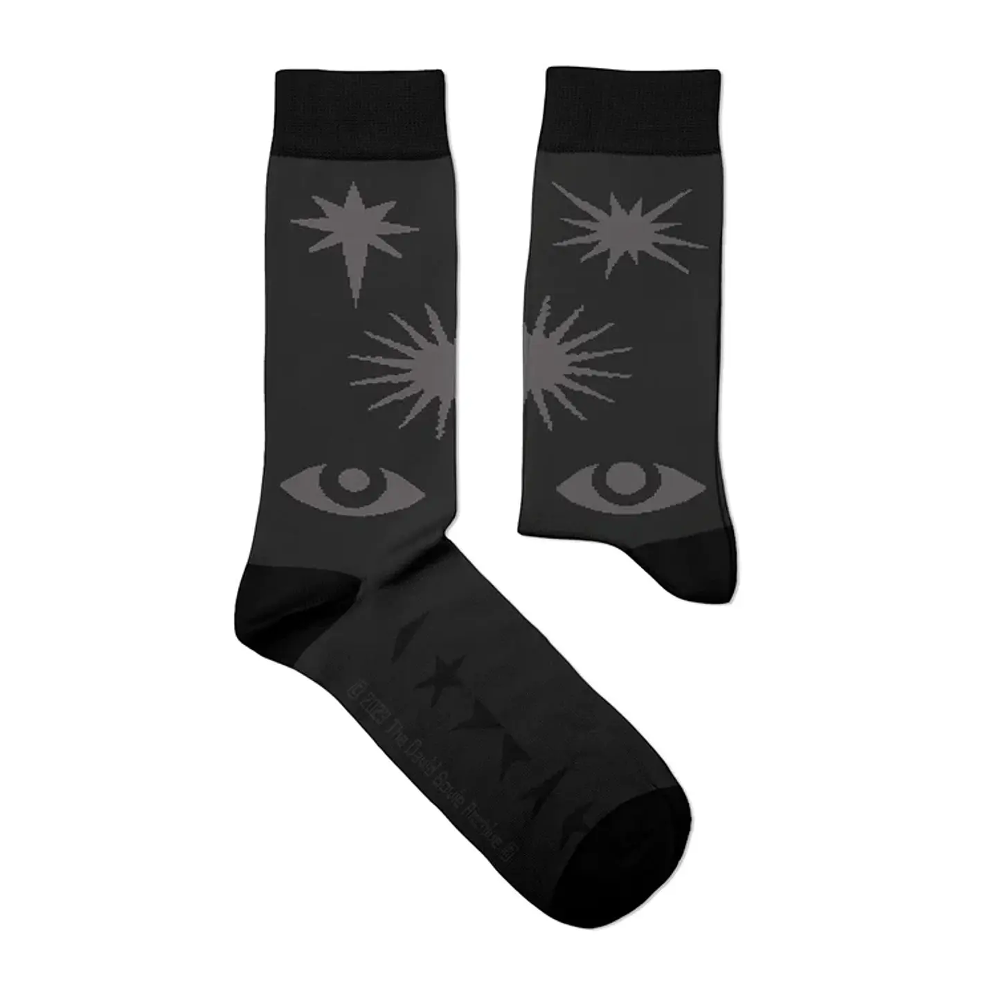 DAVID BOWIE BLACKSTAR SOCKS 3