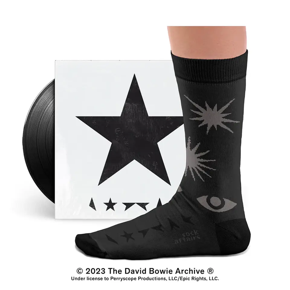 DAVID BOWIE BLACKSTAR SOCKS 2