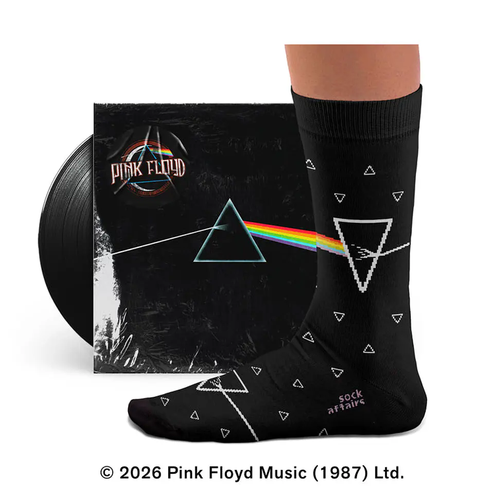 PINK FLOYD DARK SIDE OF THE MOON SOCKS 2