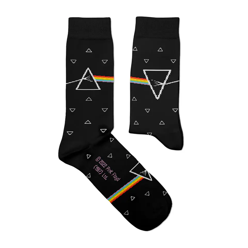 PINK FLOYD DARK SIDE OF THE MOON SOCKS 3