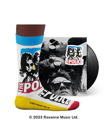 THE POLICE, SUNGLASSES SOCKS