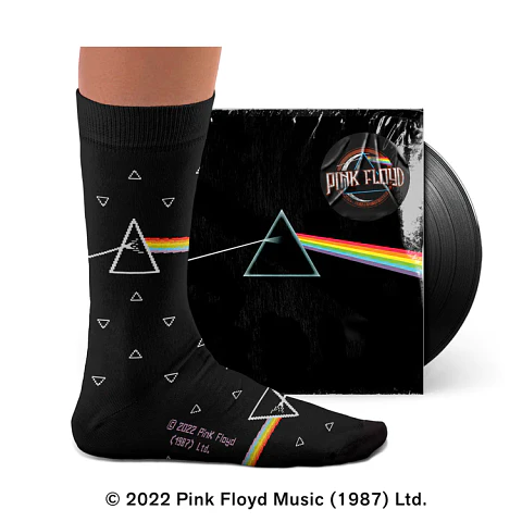 PINK FLOYD DARK SIDE OF THE MOON SOCKS