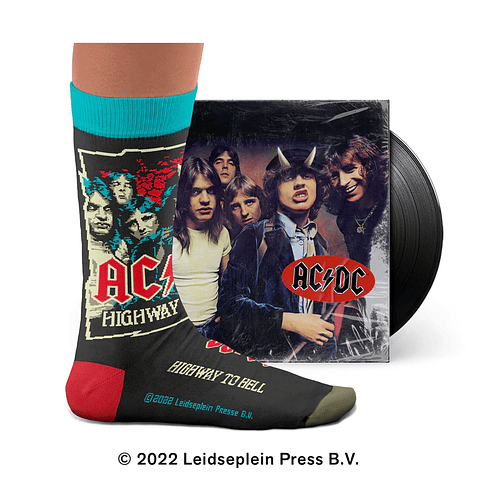 AC/DC HIGHWAY TO HELL SOCKS