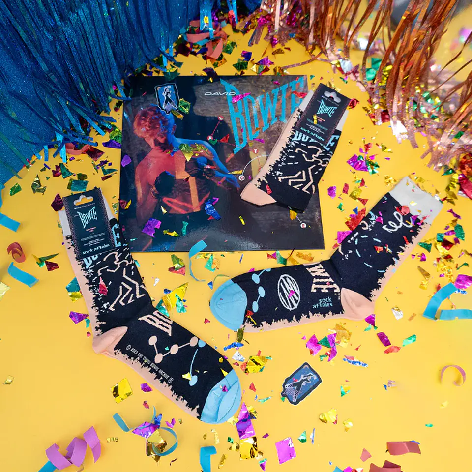 DAVID BOWIE LET'S DANCE SOCKS 3