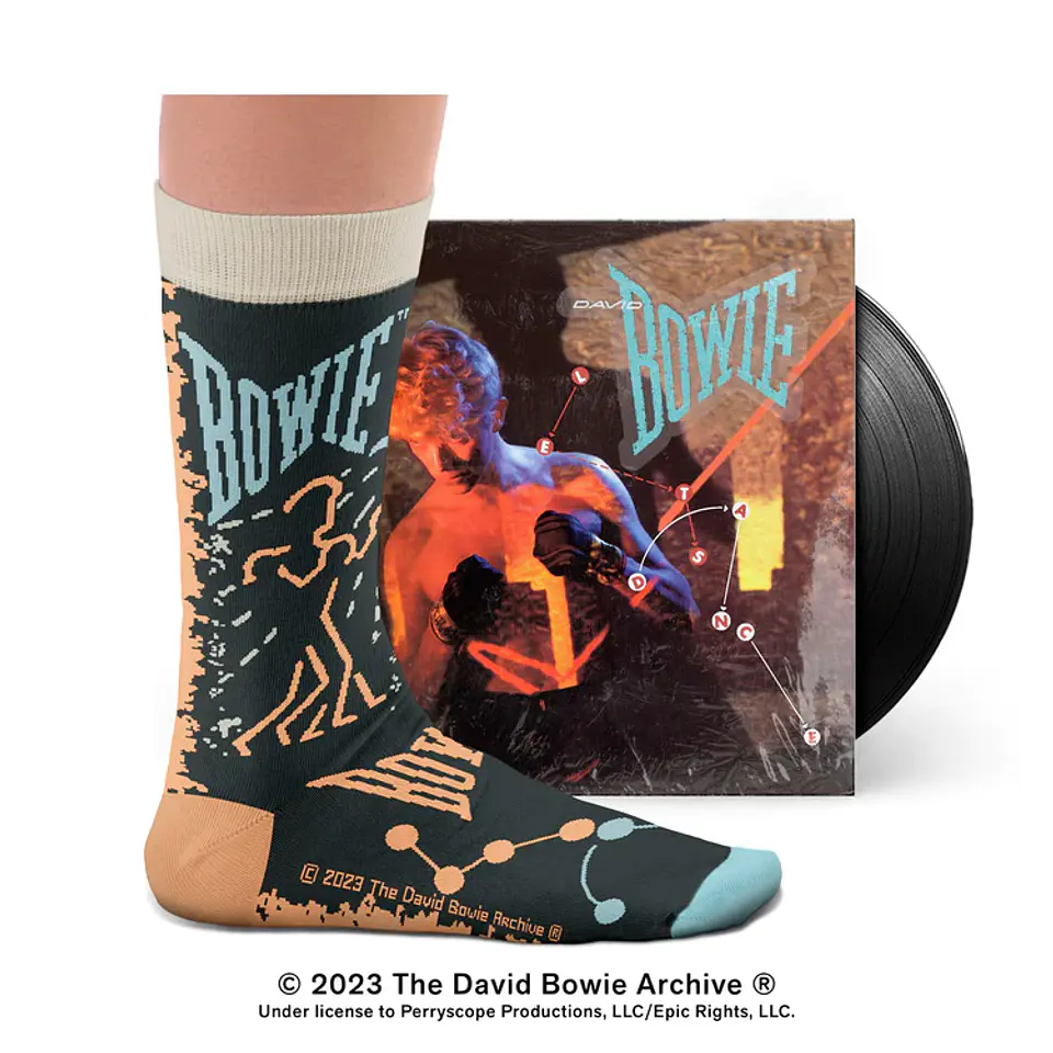 DAVID BOWIE LET'S DANCE SOCKS 1