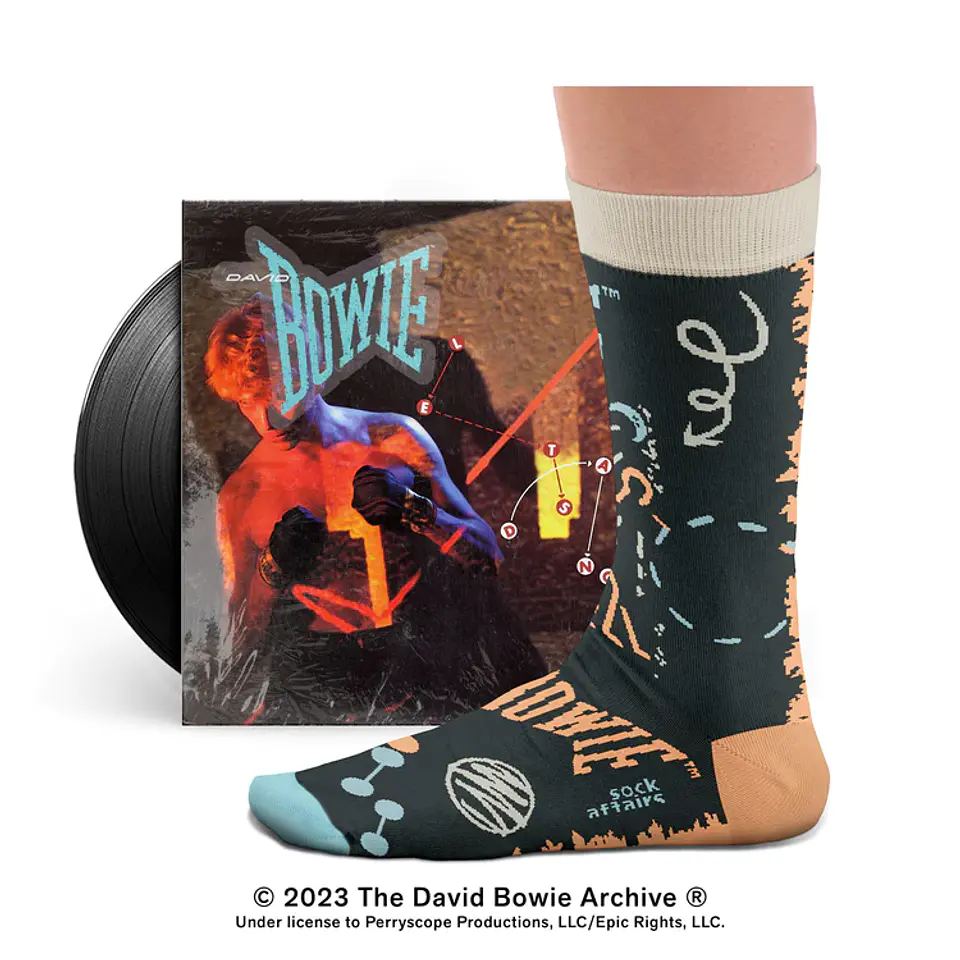 DAVID BOWIE LET'S DANCE SOCKS 2
