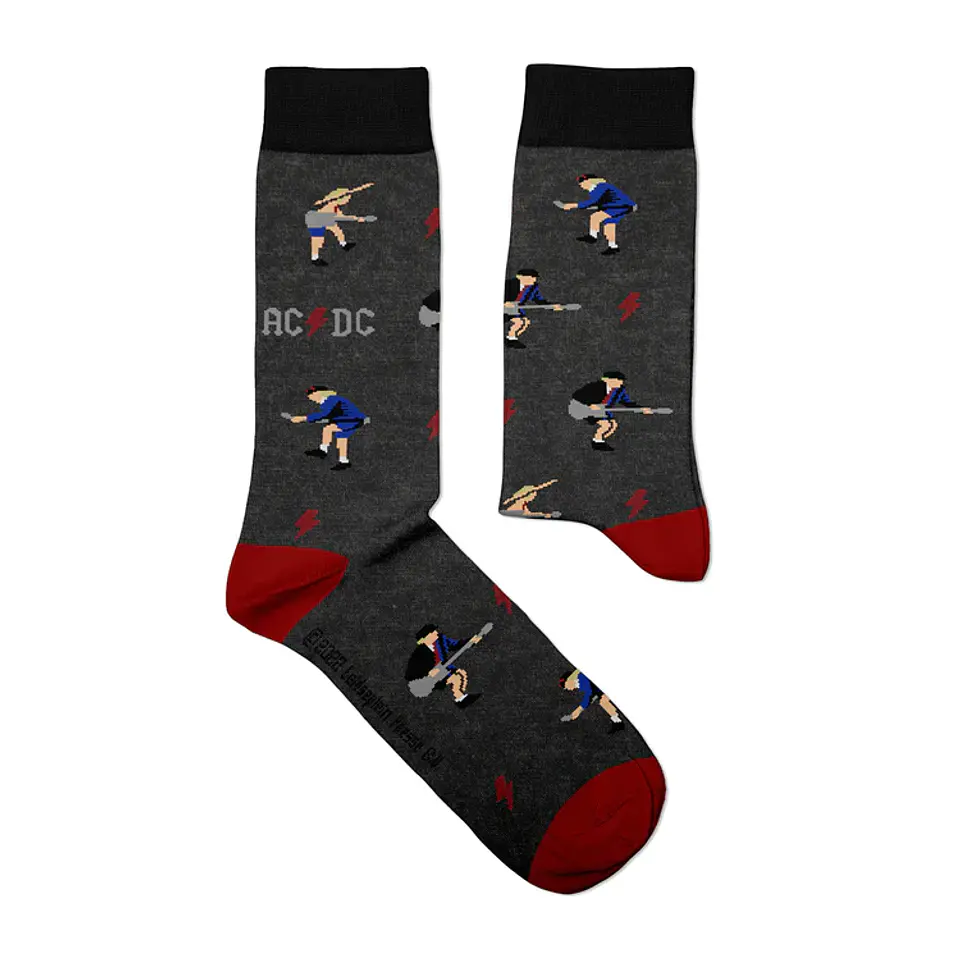 AC/DC ANGUS SOCKS 4