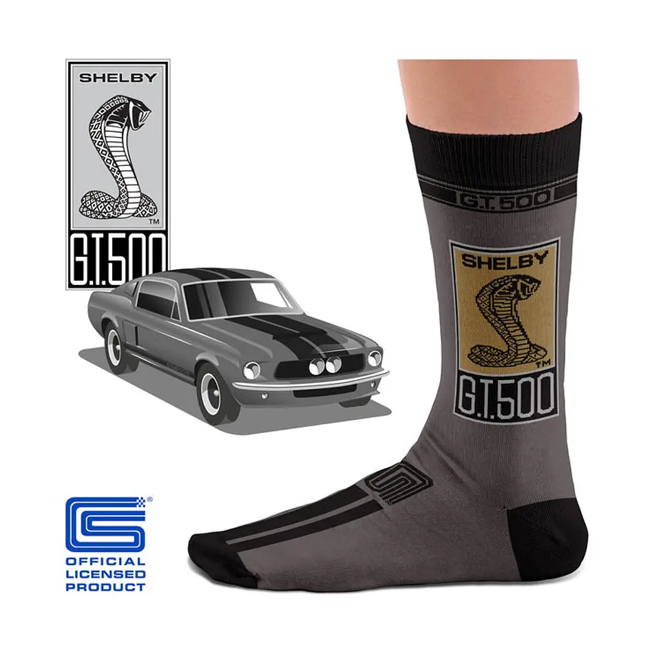 SHELBY MUSTANG GT500 SOCKS 2