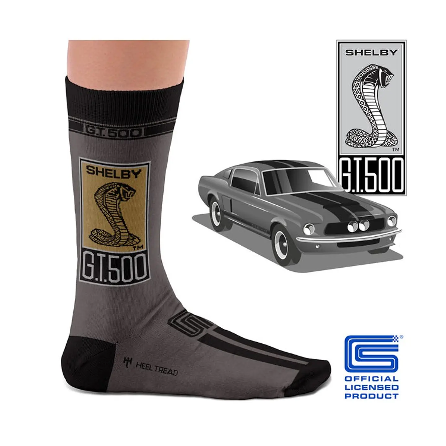 SHELBY MUSTANG GT500 SOCKS 1