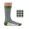 PEPITA BLACK GREEN SOCKS 1