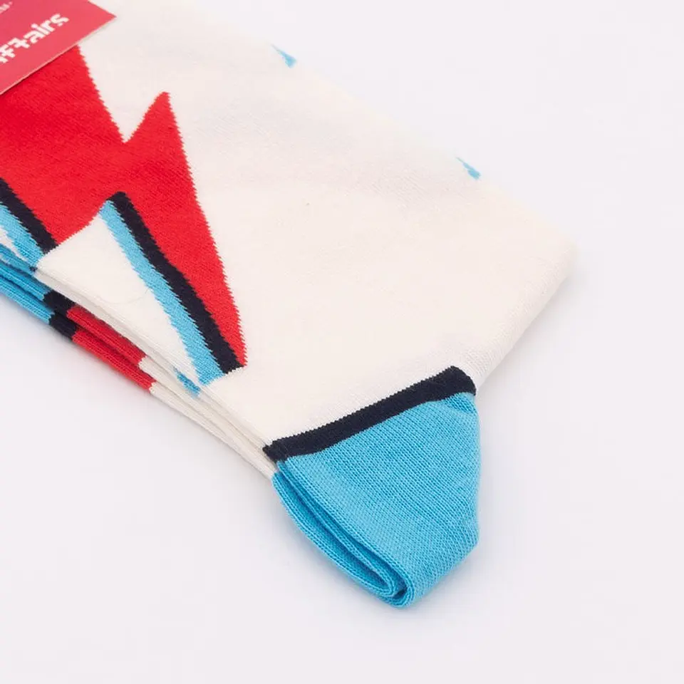 DAVID BOWIE ALADDIN SANE SOCKS 4