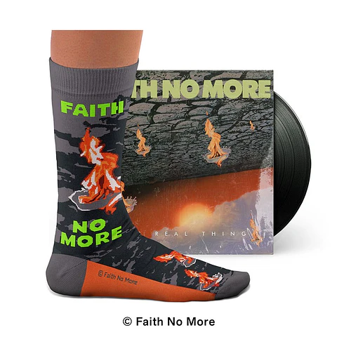 FAITH NO MORE THE REAL THING SOCKS