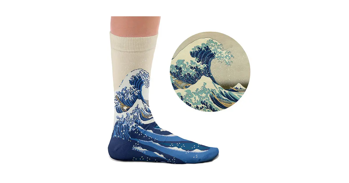 GREAT WAVE SOCKS - SOCK AFFAIRS