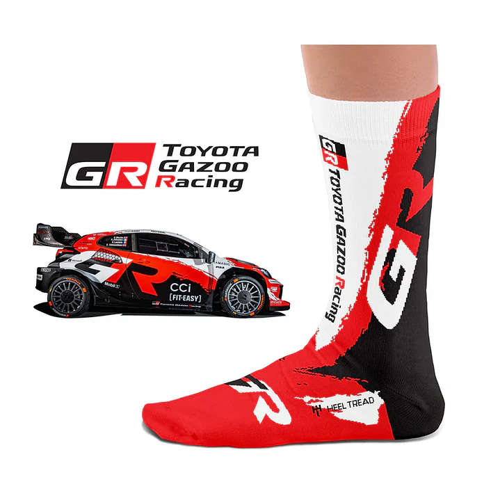 TOYOTA GAZOO WRC 2026 SOCKS 2