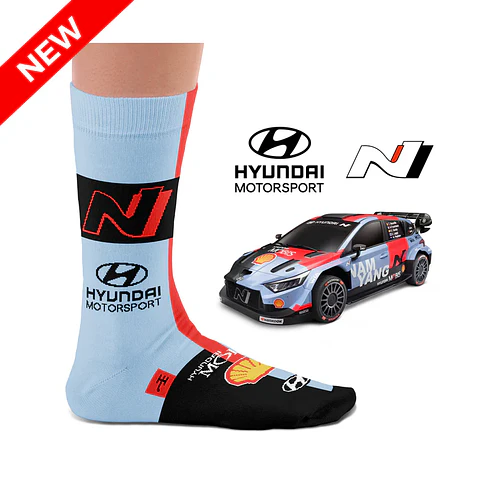 HYUNDAI MOTORSPORT WRC 2026 SOCKS