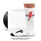 David Bowie Aladdin Sane Athletic Socks - Miniatura 2
