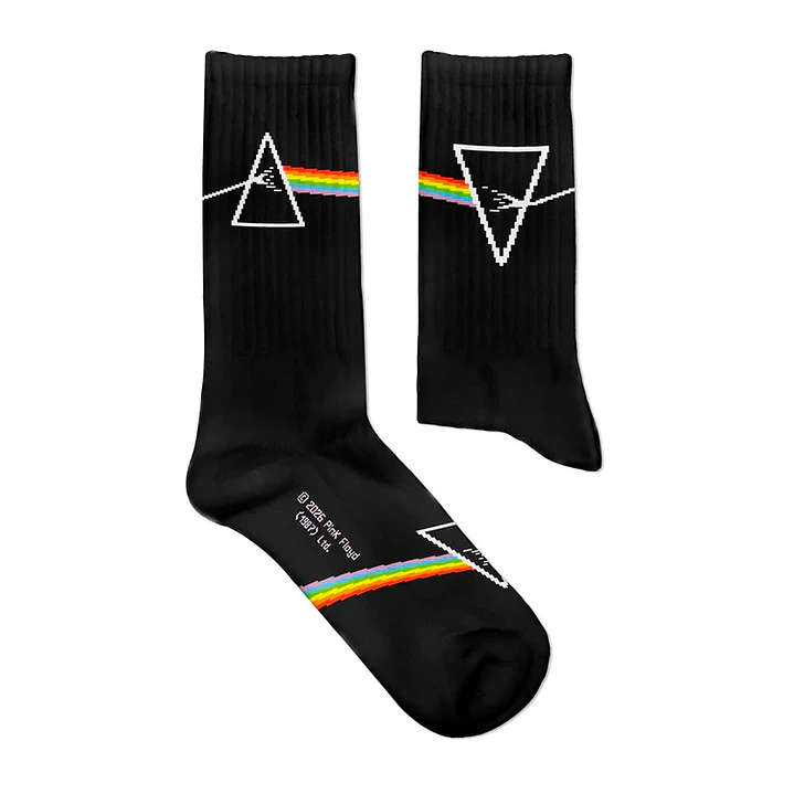 Pink Floyd The Dark Side of the Moon Athletic Socks 3