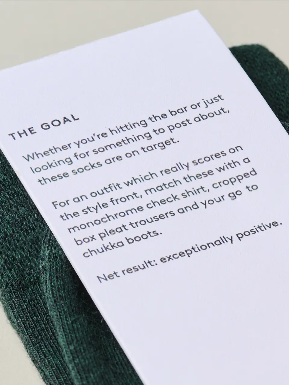 THE GOAL 6