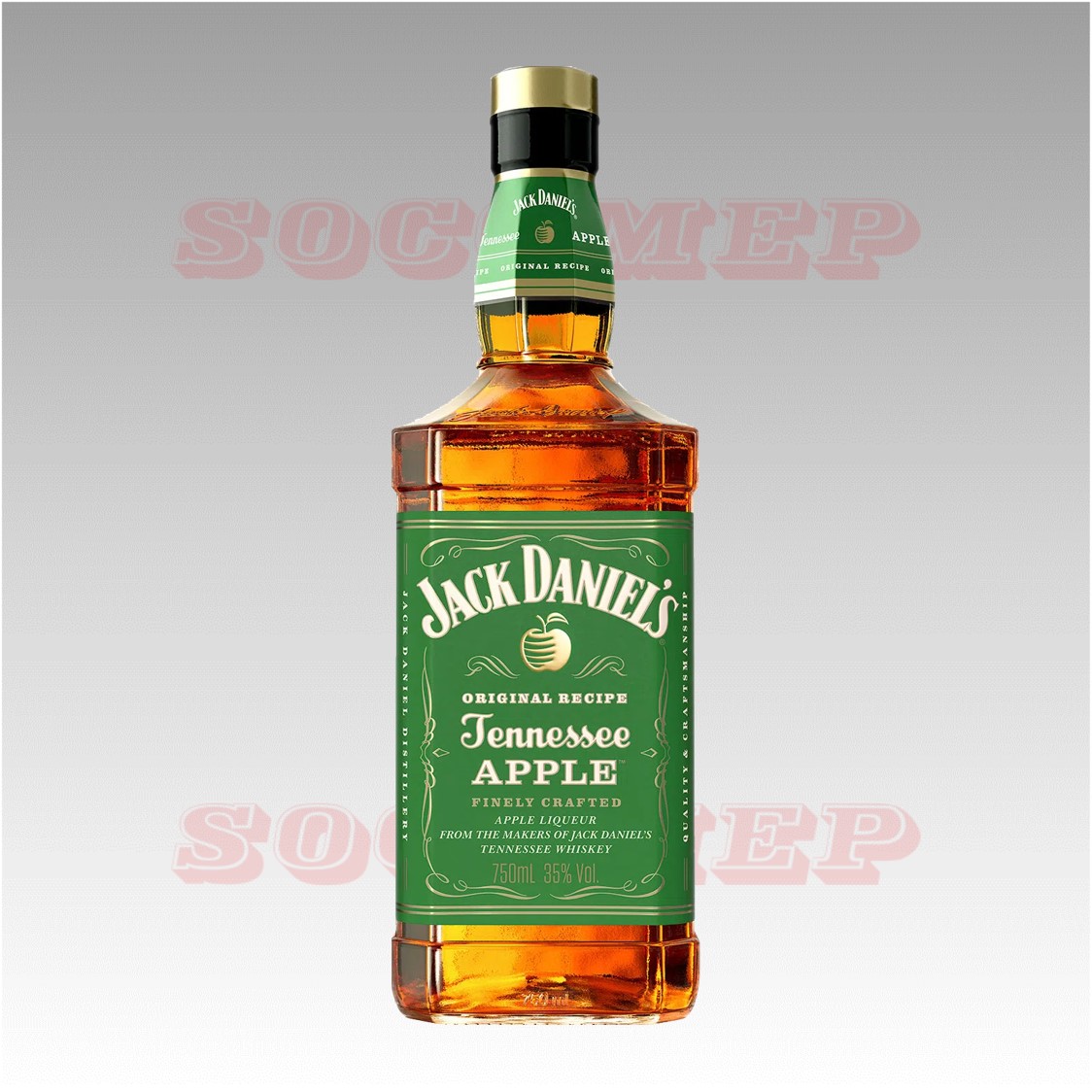 2x Jack Daniels Apple 750cc