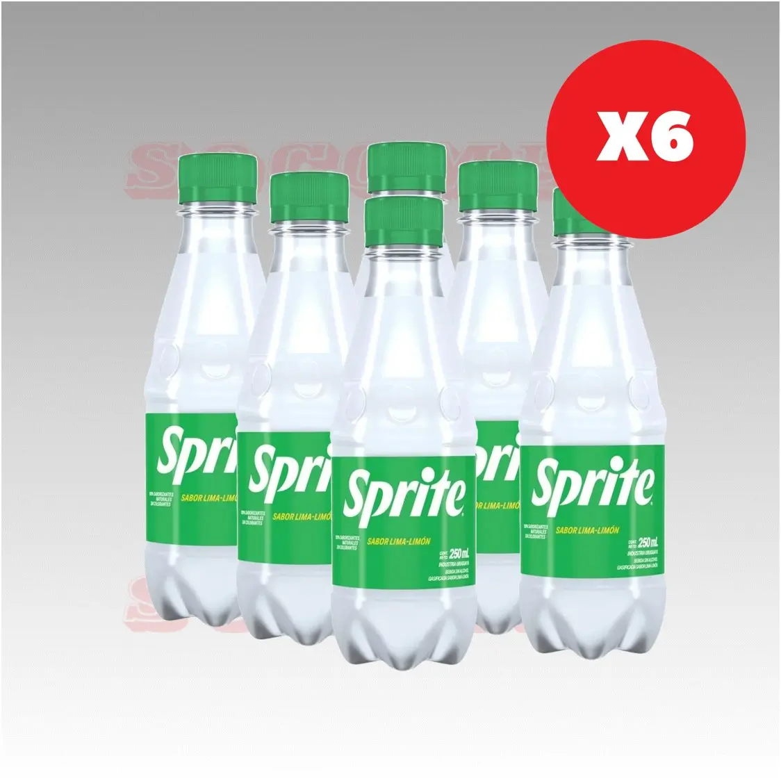 Sprite Mini 250cc Pack x6