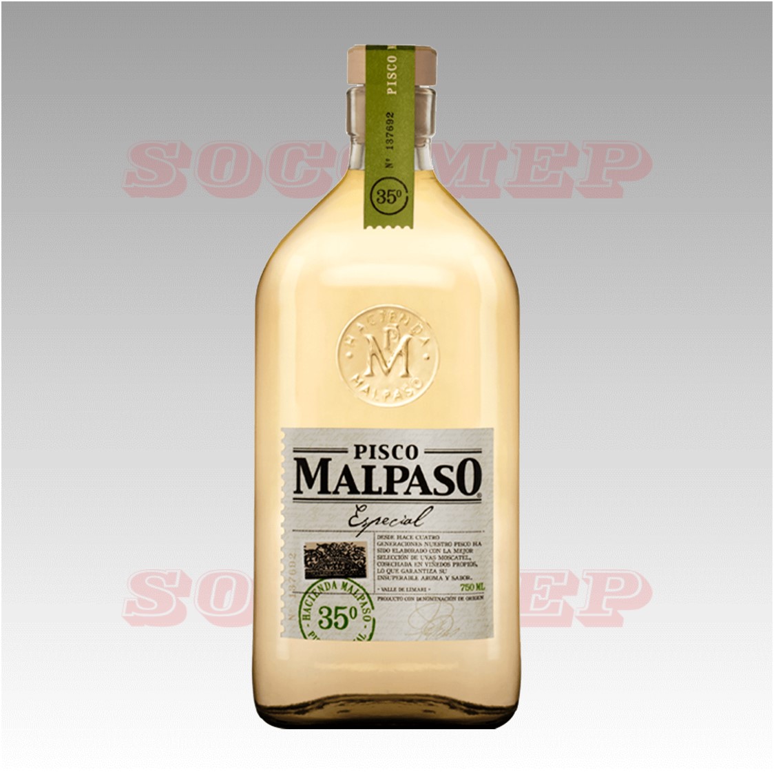 Pisco Malpaso Especial 1lt 35°
