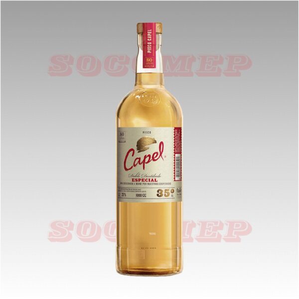 Pisco Capel Doble Destilado 700cc