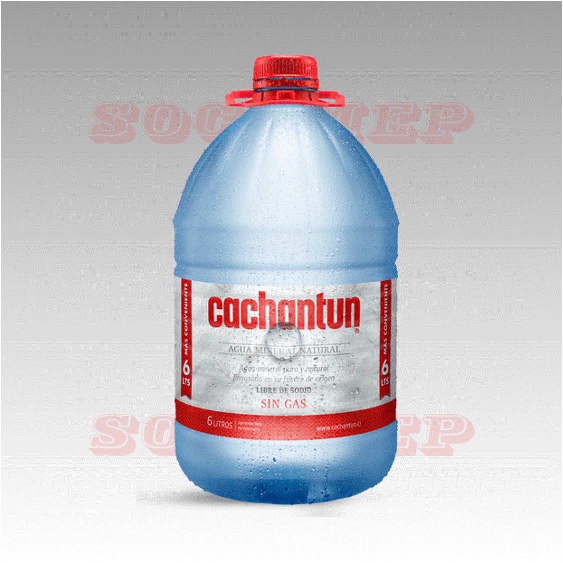 Bidón Agua Cachantún 6L