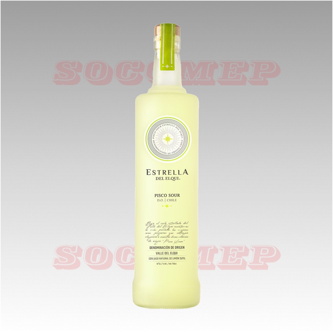 2x Pisco Sour Premium Estrella del Elqui 14° 750cc