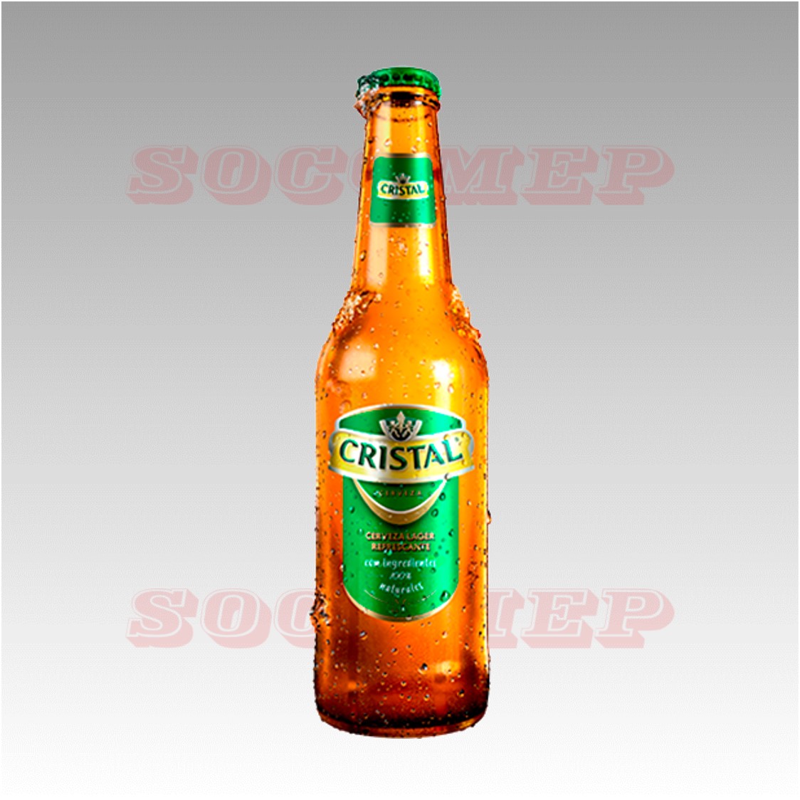 24x Cerveza Cristal Botellín 355cc