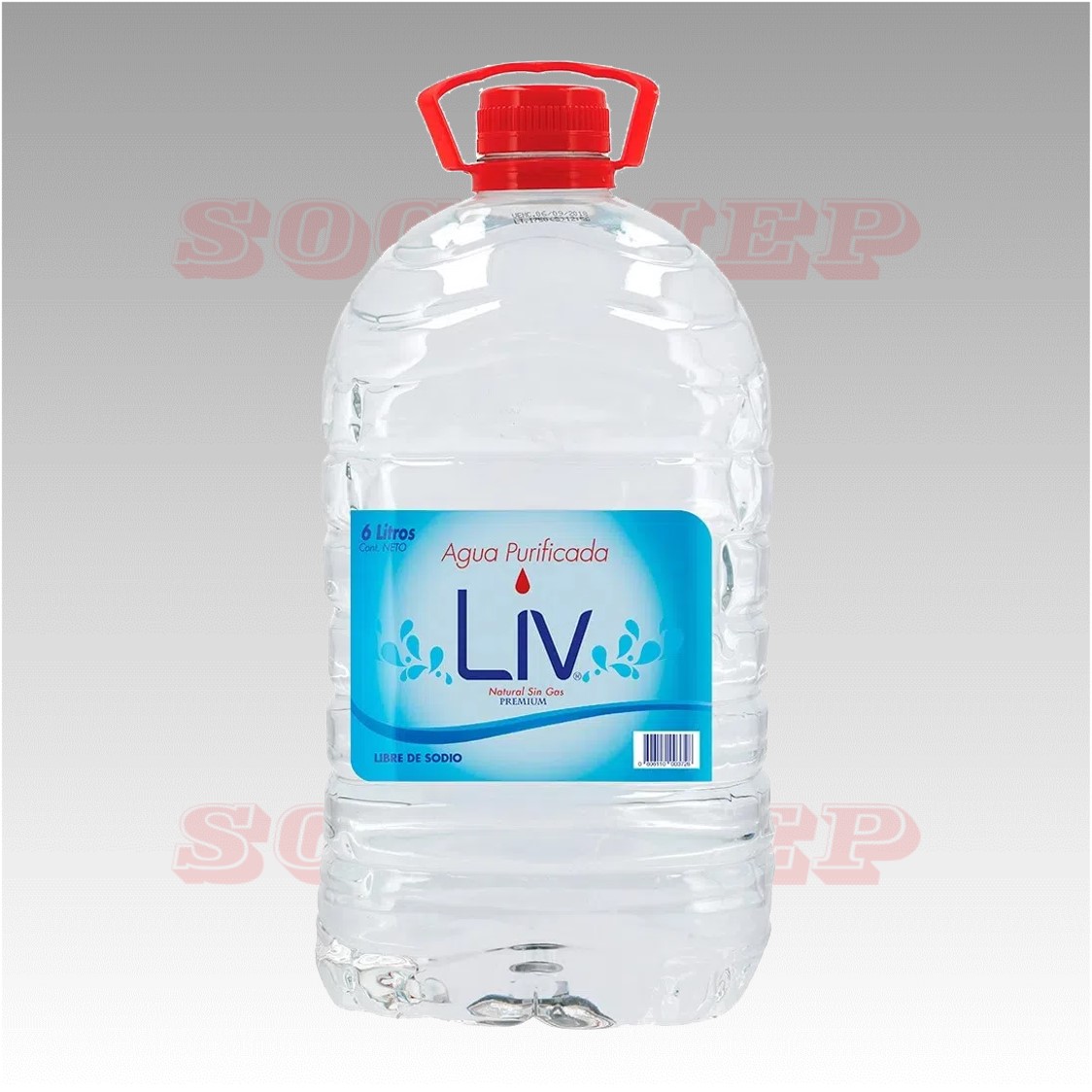 Bidón de Agua Liv 6lts